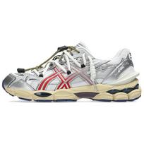 TOGA x ASICS Gel Cumulus 16 žemapadžiai bėgimo bateliai unisex sidabriškai raudoni 1203B115-100 36 gray
