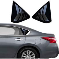 for Nissan Altima 2013 2014 2015 2016 2017 2018 Window Louvers Front Side Window Louvers Air Vent Scoop Shades Cover Blinds Trim Exterior Accessories For Altima 2013-2018