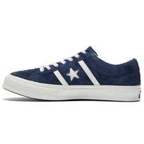 Converse One Star Acadamy Ox Obsidian Trendy Versatile Low-Top Espadrilles Unisex Navy Blue 36 white
