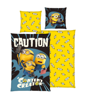 Patalynės komplektas „Minions“ (135x200 cm)