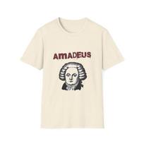 Wolfgang Amadeus Mozart Tee: Classical Music Band T-Shirt 3XL gray