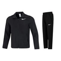 Nike Sportinės striukės ir tiesių kelnių rinkinys Vyriški rinkiniai juodi DM6620-011+DM6627-010 L black