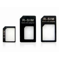 4 in 1 Nano Micro SIM Card Adapter Kit with Steel Tray Eject Pin #944