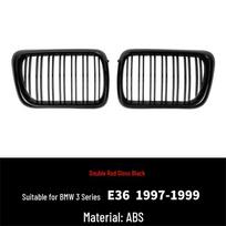 BMW E36 1997-1999 dvigubos inkstų grotelės atnaujinimas gray