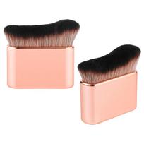 Tanning Brush,Body Makeup Brush With Soft Bristles, Applicator Sunscreen Brush Foundation Brush For Kabuki Legs Arms Neck Back Body Face rožinė
