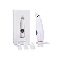Electric Blackhead Remover & Pore Cleanser: Facial Beauty Device for Acne and Household Use Chinese Version white