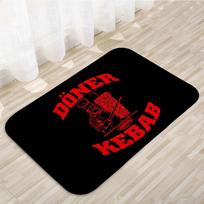 Floor Mats Doner Kebab Home Carpet Door Mats Modern Decor Carpet  Anti-Slip Floor Mats 713 40X60CM beige