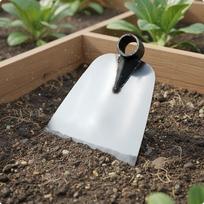 Manganinio plieno kaplys Ilgaamžis sodo įrankis Dirvos purenimui ūkininkavimui Large Weeding Hoe black