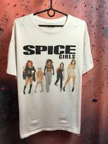 Vintažinis Spice Girls Grafinis, 90-ųjų Merginų Grupės Pop Grupės Marškinėliai Juodi Unisex Marškinėliai XXXXL white