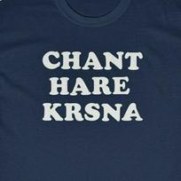Chant HARE KRSNA Words T-Shirt - Krishna Prabhupada Yoga Japa Unisex T-Shirt S gray