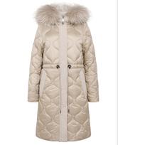 Lengvas paltas moterims, Pilka, Quilted Jacket