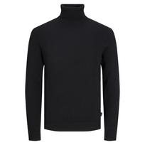 Megztinis vyrams, Juoda, JJEEMIL KNIT ROLL NE