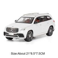 1:24 Gls63 Gle350 Modelio Lydinio Liejimo Žaislinis Automobilis 6 Durys Atsidaro Garsas Šviesa Atgal Traukiamas Miniatiūrinės Transporto Priemonės Berniukams Gimtadienio Dovanos gray