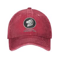 Washed Baseball Cap Strattons Oakmont Logo Summer Trucker Hat For FeUnisex Unisex  Design Print Outdoor Sport Sun Baseball Caps One Size pink