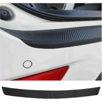Galinio buferio apsauga Subaru Forester 2025 2026, 1,2 mm anglies pluošto bagažinės lūpos dangtelis, apsauga nuo įbrėžimų, pilnai lipni, saugi dažams, nepaliekanti likučių Forester 2019-2024 black