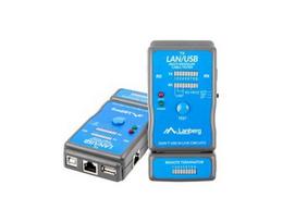 Lanberg cable tester for wiring terminated with RJ45, RJ-11, USB