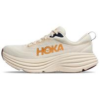 HOKA Bondi 8 Avižinio pieno Alabastro spalvos Vyriški sportbačiai Kremas 1123202-OST 44 white