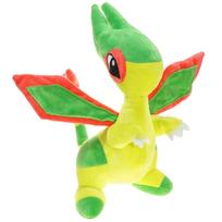 Netoksiški Pokemon Nauji pliušiniai žaislai Kolekcionuojami žaislai Vaikams Minkšti Apie 27cm Miela dovana Vaikams Flygon Libelldra about 27cm green
