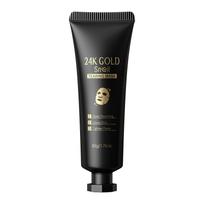24K auksinė sraigių kolageno lupimo kaukė Veido odos priežiūra Tamsios dėmės pašalina inkštirų senėjimą stabdantį veido lupimąsi odos priežiūra 50g black
