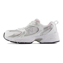 New Balance 530 White Mid Century Pink Grade School GR530GK 35.5