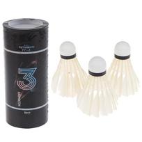 3/6Pcs Badminton Balls Shuttlecock White Goose Feather Flying Stability Durable Feather Shuttlecock Ball Outdoor Training 3pcs white