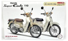 Fujimi Models NEXT Series 8 Honda Super Cub 110 Plastic Model Kit (FUJIMI) 1/12 No. (Virgin Beige) beige