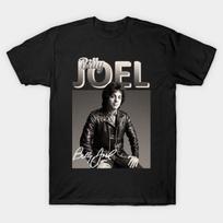 Billy Joel  80s Musician Vintage   T-Shirt Short Sleeve All Sizes S to 5 XL T01 Unisex T-Shirt XXXXL gray