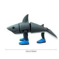12Cm Italian Brainrot Halloween Limited Tung Tung Tung Sahur Collectible Figurine Toys Tralalero Tralala Shark Kid Gifts gray
