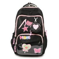 Schoolbag high value dopamine versatile schoolbag commuter backpack new backpack student party leisure trend travel schoolbag single pack juoda