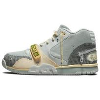 Nike X Travis Scott Air Trainer 1 Sp 'Grey Haze Olive Aura Canvas' DR7515-001 36