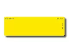 Seiko Instruments – geltonos etiketės – 28 x 89 mm, 130 vnt. – Smart Label Printer 100, 120, 200, 220, 620, 650SE, EZ30, Pro (42100605)