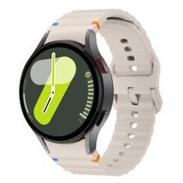 Original Silicone band for Samsung Galaxy Watch 7 FE 6 4 5 pro 44mm 40mm 45mm Bracelet Galaxy Watch4 6 Classic 43mm 47mm Strap Galaxy 7 40mm 44mm gray