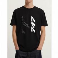 Boeing 747 tshirt made in usa sizes s to 5xl S black