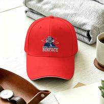 Count Binface  Baseball Cap  Casual Trucker Hat Spring Couple Women Tennis Skate Snapback Cap One Size red