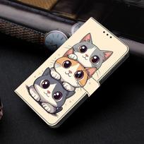 For Funda Poco X7 X6 X5 Pro Case Wallet Holder Flip Case for Xiaomi Poco X7 PocoX6 X 6 Pro X5 Pro 5G Cute Painted Leather Cover Poco X5 white