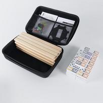 Mexican Train Domino Set: Rainbow Educational Stacking Toy for Kids gray