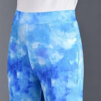 Women's 2025 Plaid Stretch Flare Pants - Slimming, Versatile, Elastic Waist, Bodycon Style for Summer 2XL (under 65kg)