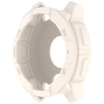 Color Watch Case for Garmin Instinct E 40/45mm Soft Silicone Cover Anti Scratch Protective Shell Watch Decoration fot instinct E 40mm white