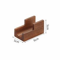 Sapele Wood Sushi RackU-shaped Sushi Rack Japanese Style Sushi Boat Sushi Stand  Dessert Display 1 Grid