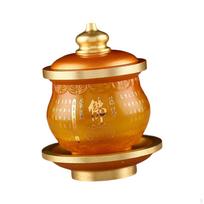 Cup Buddha Worship Tribute for Household Gift Style B beige