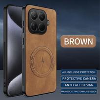Xiaomi 15T/Mi 14T Pro Leather Silicone Magnetic Buckle Case – Unisex Full Coverage Drop Protection Redmi 14R