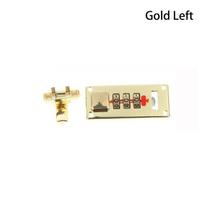 Combination Lock for Jewelry Box Wood 3 Digit Password Latch Fixed Secure Code Metal Craft Hardware Left auksas