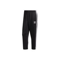 Adidas Originals Trefoil Classic Three-Stripe Relaxed Straight-Leg Casual Sports Pants Men Bottoms Black DN8039 M black