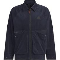 Adidas FW24 Techninės tekstūros serija Darbo drabužių stiliaus Sportinė laisvalaikio striukė Vyriška striukė Legendinė-Rašalo-Mėlyna JI8686 S black