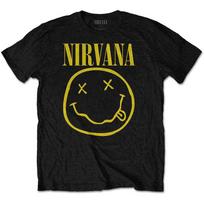 26 Nirvana Yellow Official Childrens Tee T-Shirt Boys Unisex T-Shirt M yellow
