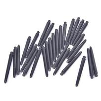 Black 50pcs/lot Nylon Dart Shafts 2BA 48mm Screw Thread Plastic Dart Stems Darts juoda