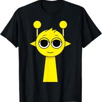 Simon From Sprunki T Shirt S įvairiaspalvis