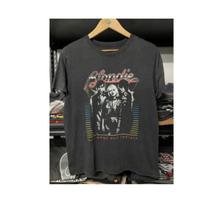 Vintage Blondie Promo Faded Shirt Unisex Heavy Cotton Men Women S-5XL M black
