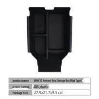 BMW X3 Center Console Armrest Storage Box Organizer - Fits 25 Models