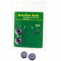 Taloka Brazilian Aroma Massage Beads Berries Scented 2pcs Intimate Gel